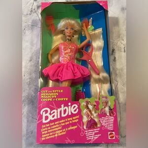 Vintage Cut and Style Barbie Doll 1994 Mattel 12639 NRFB